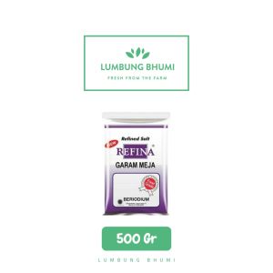 REFINA Garam Dapur 500 Gr 1 Pcs - Lumbung Bhumi