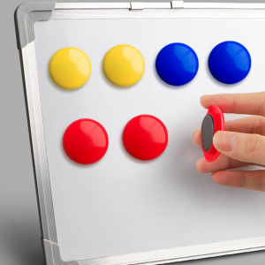 48Pcs/Set Magnet Bulat Papan Tulis Warna 3Cm Bulat Magnetic Pin Whiteboard