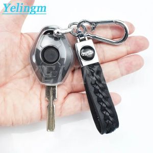 Transparent Car Key Case Cover Holder for BMW X5 E53 X3 F83 E46 E39 E38 E60 E63 E61 E64 Series 3 5 7 330i Z3 Z4 E85 E86 M5 325i