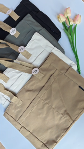 Large Capacity Nylon Shoulder Bag Trendy Minimalist Plain Multi-Pocket Casual Everyday Office School Tote Bag