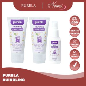 (Free Gift) PURELA BUNDLING | 2 pcs Nourishing Baby Lotion (60gr) & Hair Lotion (60ml)