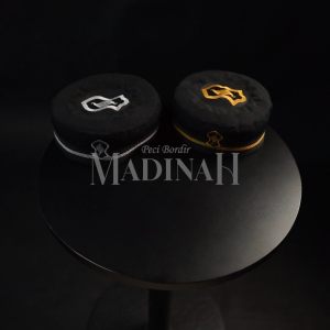 Katsae Kopiah Peci Bordir Dewasa Peci Madinah Kopiah Dewasa Hitam Gold