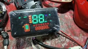 เรือนไมล์ดิจิตอลรถไฟฟ้า จอรถจักรยานไฟฟ้า 48v 60v 72v (พร้อมจัดส่งจากไทย)🇹🇭