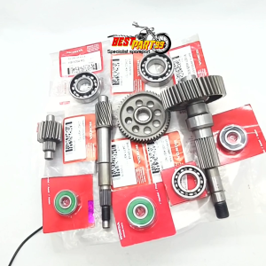 Paket gigi rasio set lengkap + bearing K97 untuk motor PCX 150 ADV 150. AHM berkualitas original asli ori dan tahan lama