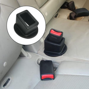 Plastic Safety Buckle Bracket Car Seat Belt Slot Fastener Universal Car Bracket Fixing Buckle Car Interior Accessories