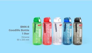 botol minum anak anti tumpah / Goodlife bottle basic home 1liter / tumbler air 1000ml