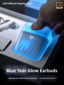 Liup Luminous Sand New No-Feel Delay Active Noise Reduction Sports Game Bluetooth Earphones Suitable for Apple And Android