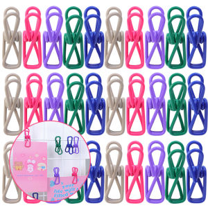 10/20pcs Stainless Steel Clothes Peg Towel Socks Clip Clothes Underwear Clips Small Bag Sealing Clip Home Accessories