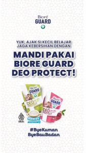 Biore Guard Sabun Mandi Cair Pembersih Daki Active Antibacterial Refill 170 ml - Sabun Cair Body Wash Double Protection