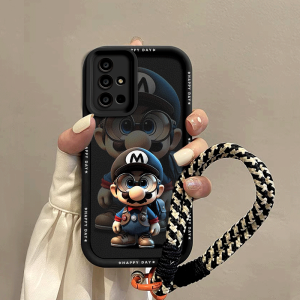 Honor 30S Phone Case Silicone Full Cover Protective Shell for Girls Youth Edition Mario Creative Personalized Eco-friendly