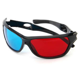 3D Film Glasses Projector Red Blue Glasses Stereo Projection Watch 3D Glasses Cinema Kids Three D Reading Book