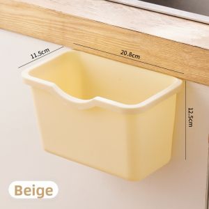 Hanging Cabinet Kitchen Waste Bin No Lid