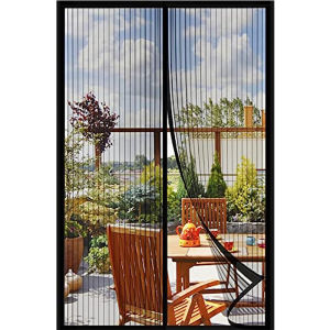 Summer Magnetic Door Curtain Screen Mosquito Net Door Anti Mosquito Insect Fly Bug for Kitchen Door Self Sealing Hands Free Mesh