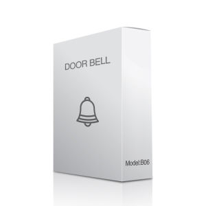 Wired Door Bell 12V DC Wired Voice-Enhanced Doorbell - Secure Access Control Entry Chime System