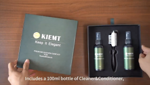 KIEMT Premium Suede and Nubuck Care Kit Leather Cleaner/Conditioner Water Repellent Protector for Suede NubuckSheepskinDouble Face LeatherNubuck SofaShoes
