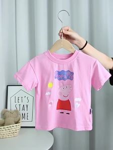 Peppa Pig | Stylish Cotton Baby Girls Short Sleeve T-Shirt