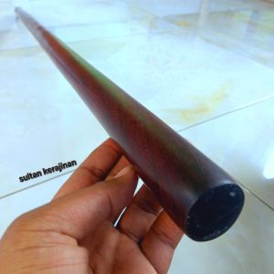 Tongkat toya galih asem serat natural tenggelam di air panjang ±100 cm dim ±3 cm