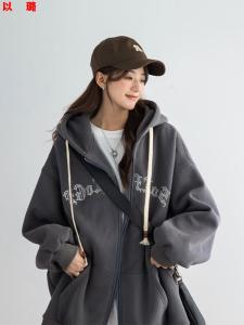 YILU | American Retro Early Autumn Oversized Casual Jacket