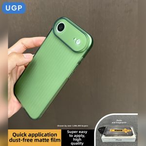 UGP | New Green Transparent Matte Premium Minimalist Ultra-thin Full Protection Silicone Anti-shock Phone Case