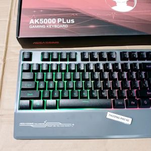 Bàn phím máy tính Hacker Gaming Assassins AK5000 Plus / Chuẩn cắm USB dài 1.8m (Chính hãng)