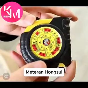 Meteran Roll 5m Hongshui Fengshui Meteran Bangunan 5 Meter Pengukur Dimensi