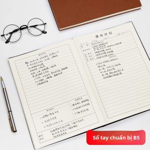 FARAMON | Sổ Giáo Án Da Đặt Hàng Theo Yêu Cầu Dày