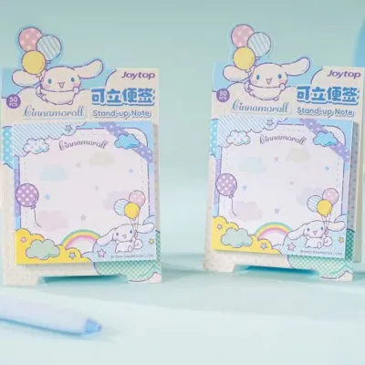 Sanrio | Genuine Sanrio Hello Kitty Sticky Note Kuromi Melody Cartoon Portable Stationery Memo Student Homework Marker Birthday Gifts