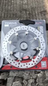 PIRINGAN LEBAR 300MM TORNADO-SHOGUN 110-SATRIA HIU-SATRIA 2TAK-SATRIA LUMBA LUMBA CAKRAM DEPAN 300MM PLUS BREKET MODEL PSM KTC