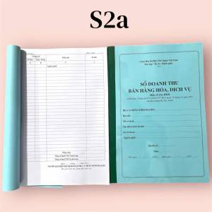 Sổ doanh thu bán hàng - Mẫu S2a
