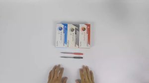 [Combo 5 cây] Bút Bi Flexoffice FO-03/VN màu xanh