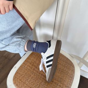 New Ins Trendy Color Block Embroidered Letter Vertical Stripe Texture Fashion Small Fragrance Style Handbag Sport Outdoor Accessories