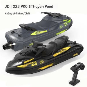 Tàu Cao Tốc Điều Khiển Từ Xa UDI023 RC 2.4G Phun Nước Chống Thấm Nước Tự Cân Bằng Đèn LED Mô Hình Đồ Chơi Kim Loại & Nhựa Tốc Độ Cao Sẵn Sàng Chạy (RTR)