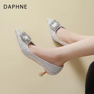 Daphne | Dotted Water-drill Fairy Style Elegant High Heels