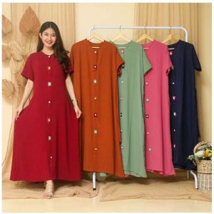 Daster Jumbo Terbaru Daster Hits Harga Grosir Dress Wanita Bahan Cringcle Airflow
