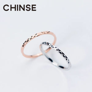 CHINSE | Solid S925 Silver Twinkling Ring Simple Stylish