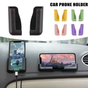 1Pair Universal Car Phone Holder Gravity Self-Adhesive Dashboard Phone Mount Stand Auto Interior Accessories