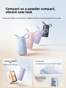 BASEUS | Three-in-one Mini Power Bank with Built-in Cable 10000mAh