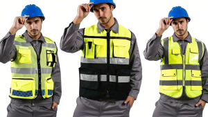 Reflective Safety Vest for motorcycle High Visibility traffic Night construction Security Workwear