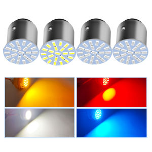 Powerful 1156 BA15S P21W 1157 BAY15D P21/5W Grade A 3014 22SMD S25 G18 Car Bulbs for Tail Turn Signal Reverse Brake Fog Lights