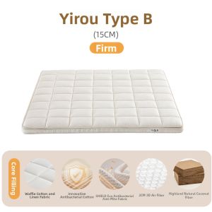 Natural Latex Free Palm Mattress 3D Layer 1.8m