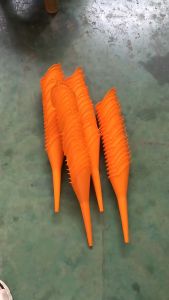 Carzkool Nozzle Corong Air Minyak Bensin Long Mouth Funnel - XMO755 - Orange