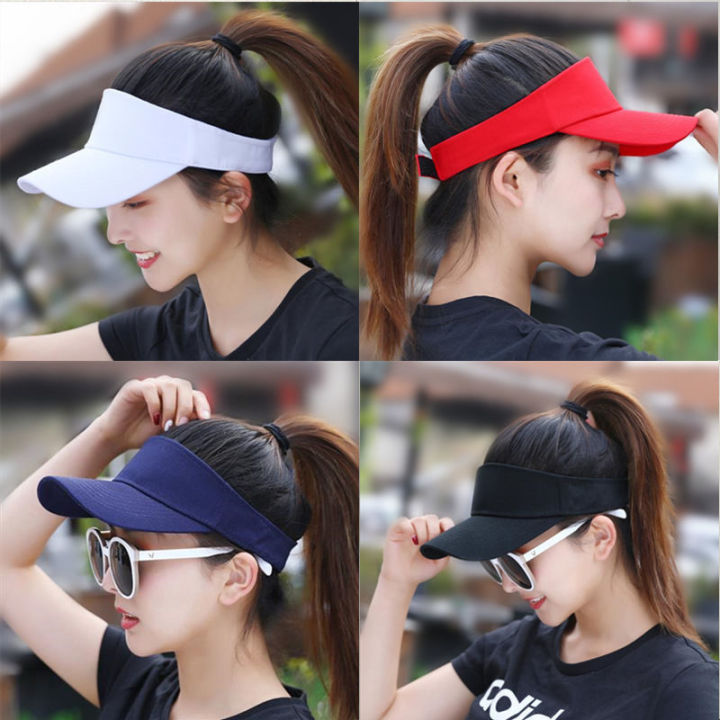 Lady Sugar] Spring Summer Sports Sun Hat for Women Men Adjustable