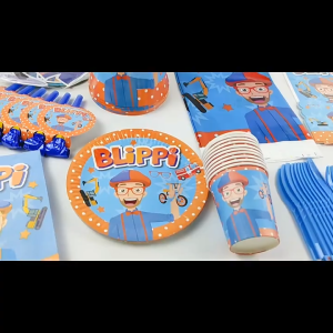 Disney Teacher Cartoon English Themed Birthday Party Decor Disposable Tableware Balloon Banner Backdrop