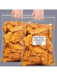 Crispy Handmade Non-Fried Sweet Potato Slices Whole Box