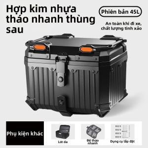 WANSLO |Thùng đựng đồ dung tích lớn dành cho xe máy xe tay ga