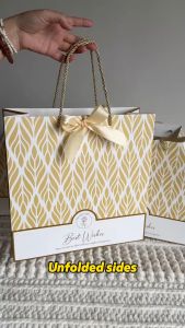 Hexagon Paper Bag - CNY Generic Birthday Event Corporate Party Raya Festive