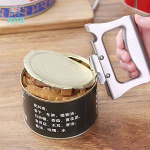 Side Cut Stainless Steel Can Opener Beer Bottle Opener Canned Food Opener Household Simple Kitchen Accessories