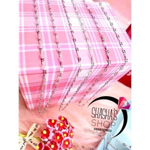 dây chuyền inox MX004 - chìa khoá trái tym siu dể thương