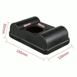 Plastic Housing for Electric Air Compressor Capacitor Box with Screw Hole for Simple Installation in Motor Systems