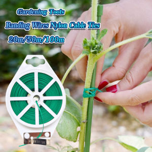 LoviRa Plant Tree Garden Tie Cable Plastic Wire Binding Line Climbing Plants Flower Gardening